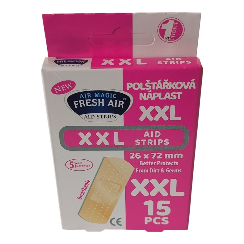 Polštářková náplast XXL 15ks (10set/bal)