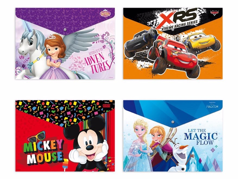 Složka M druk A4 PP potisk Disney mix č.2 (8ks/bal)