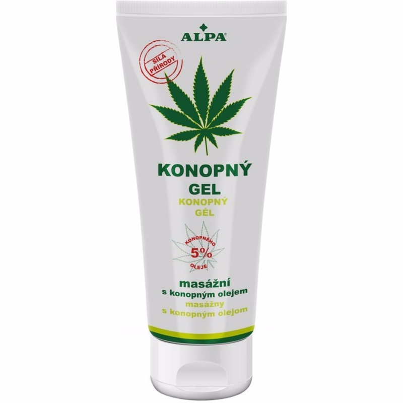 Alpa Konopný gel masážní 100ml (10ks/bal)