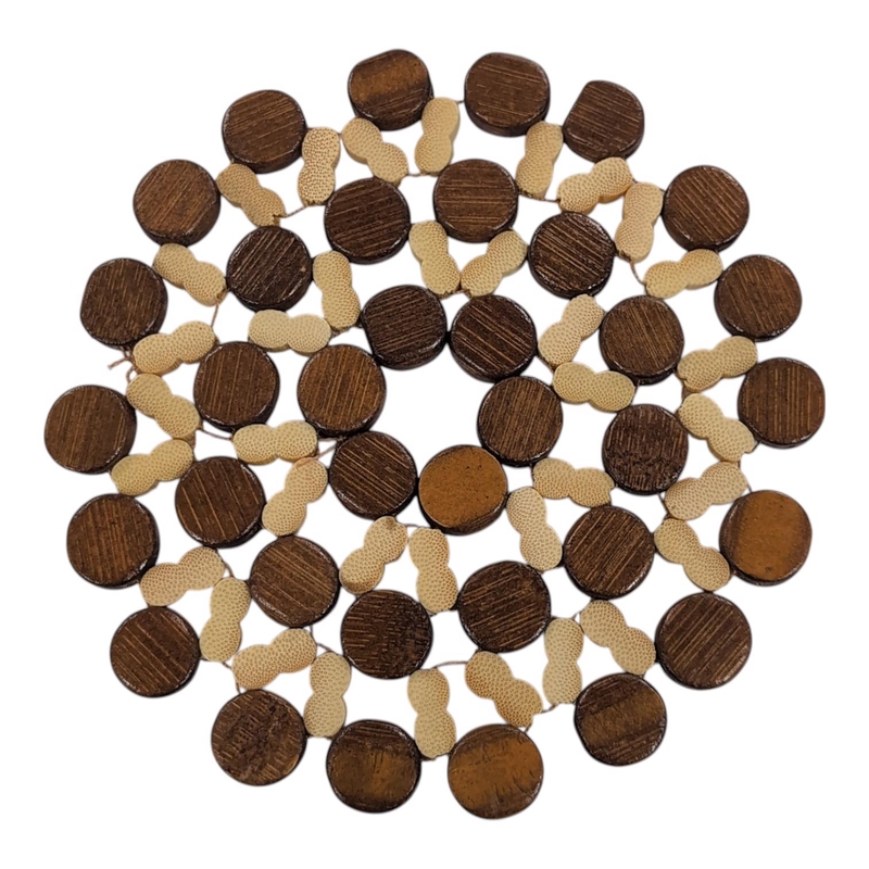 Bambusová podložka podhrnec Φ15cm
 (12ks/bal,480/krt)