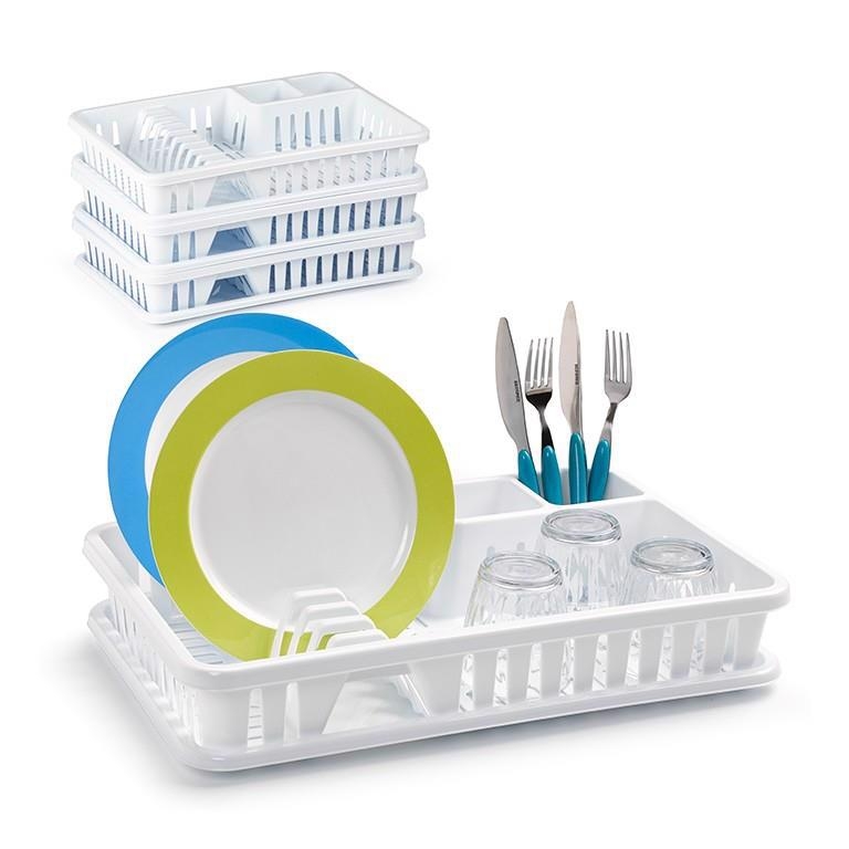 Plastic Forte Odkapávač s podnosem bílý VENEZIA (3ks/bal)