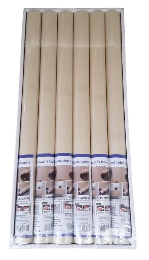 BF Samolepící tapeta 45x200cm - Krémová (12ks/bal)
