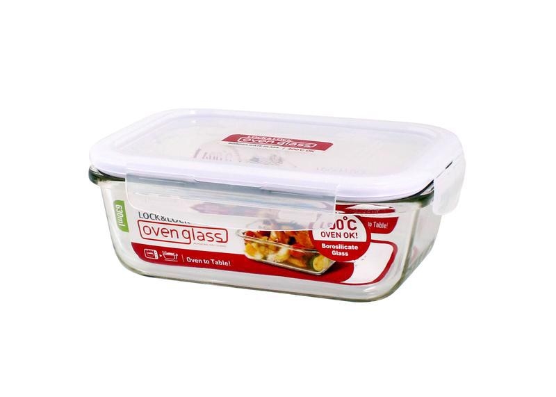 Dóza na potraviny, borosilikátové sklo- 630ML