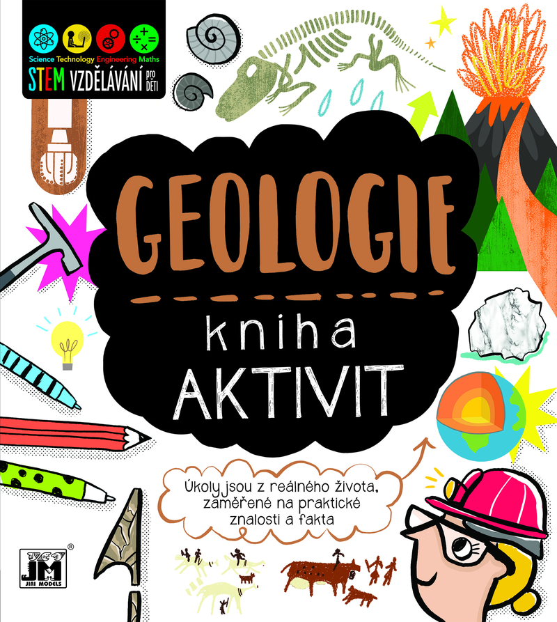 Kniha aktivit STEM - Geologie 214×239 mm