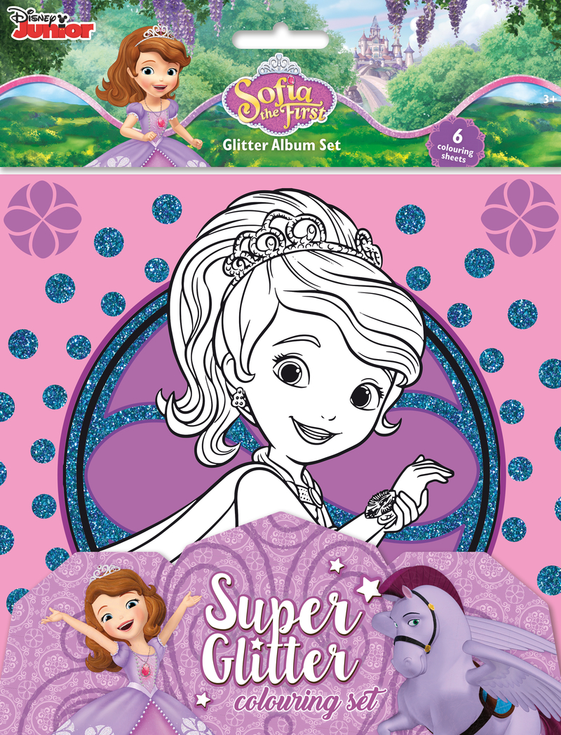 Třpytivé omalovánky - Sofia the First 