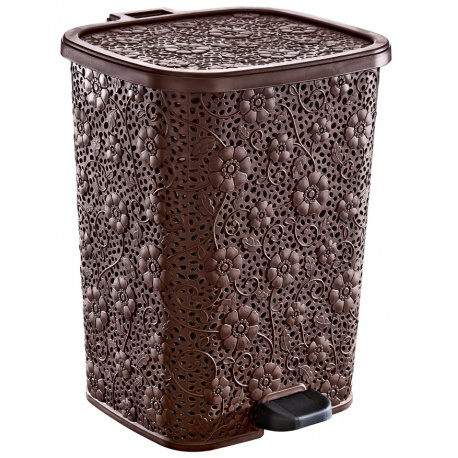 DUNYA Zdobený odpadkový koš s pedálem 26 L (4ks/krt)