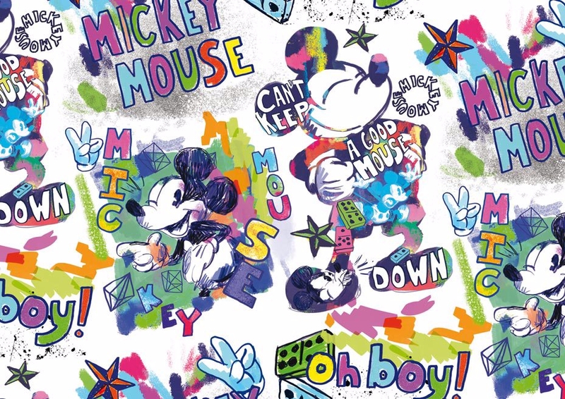 Balící papír Disney Mickey 100x70 LUX (25ks/bal)