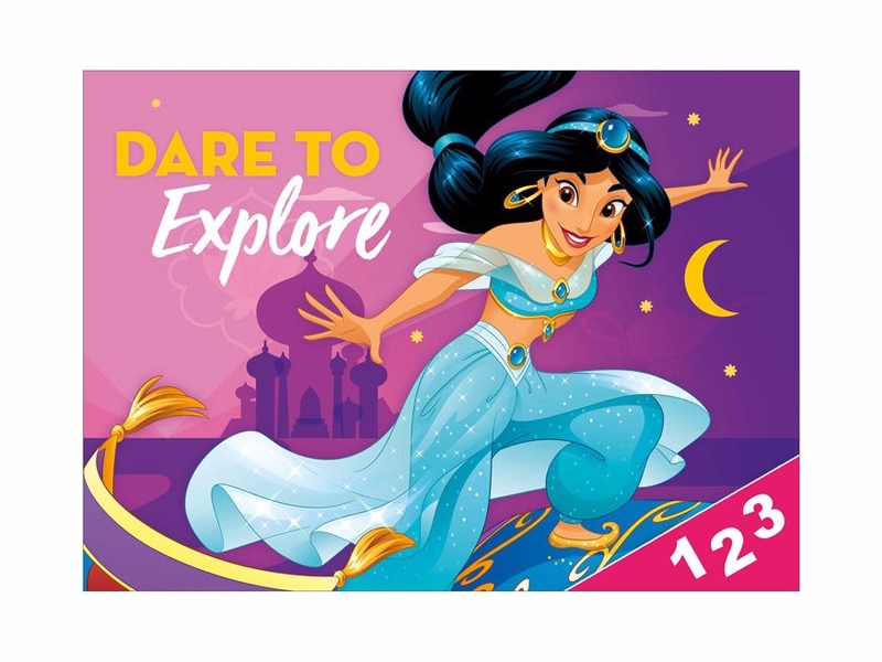 Desky na číslice MFP Disney A5 (Princess)