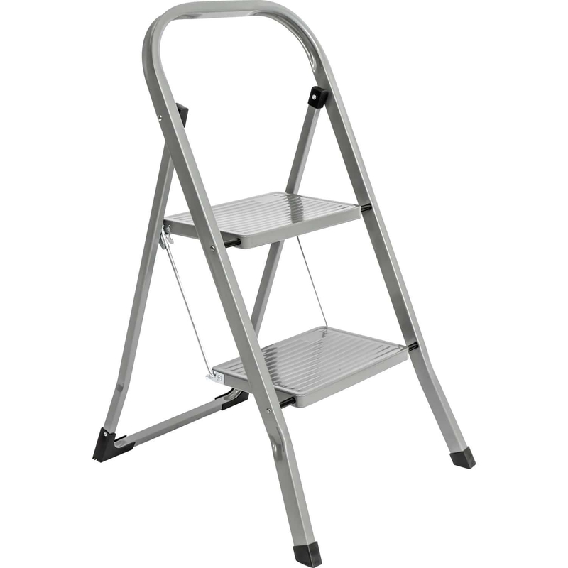 SCHŮDKY SKLÁDACÍ OCELOVÉ 2 STUPNĚ NOSNOST 150kg