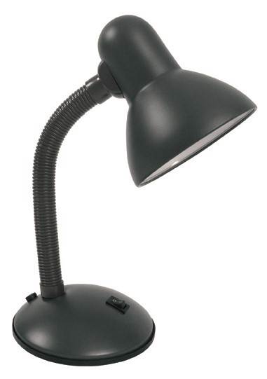 Lampa stolní BOND E27,60W černá