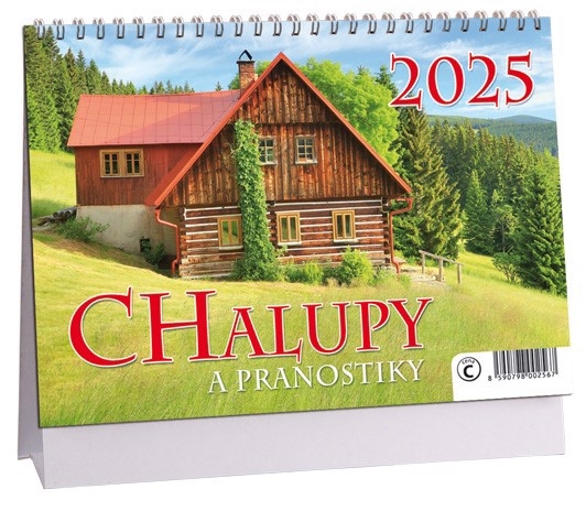 Stolní kalendář 2025 ARIA C 230×160mm - Chalupy a pranostiky (10/bal)