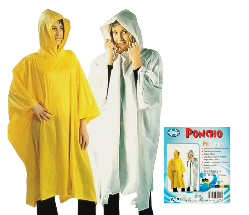 Pláštěnka Poncho  (24ks/bal-120ks/krt)