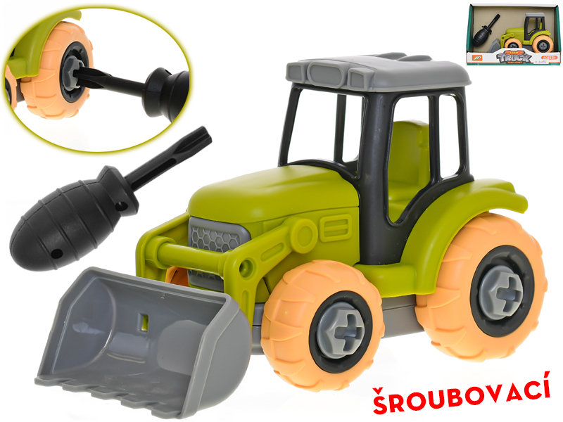 Traktor 14cm šroubovací volný chod