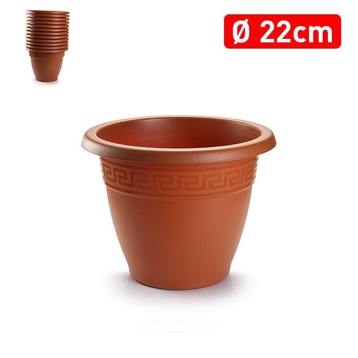 Chậu hoa tròn 22cm