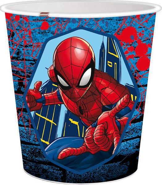 KOŠ NA ODPADKY SPIDERMAN 5L PRŮMĚR 21 CM PLAST (48ks/krt)