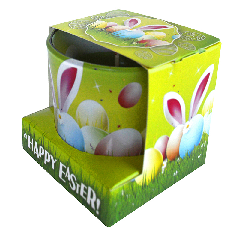 Admit Svíčka ve skle Happy Easter Eggs 1329 (12ks/bal)