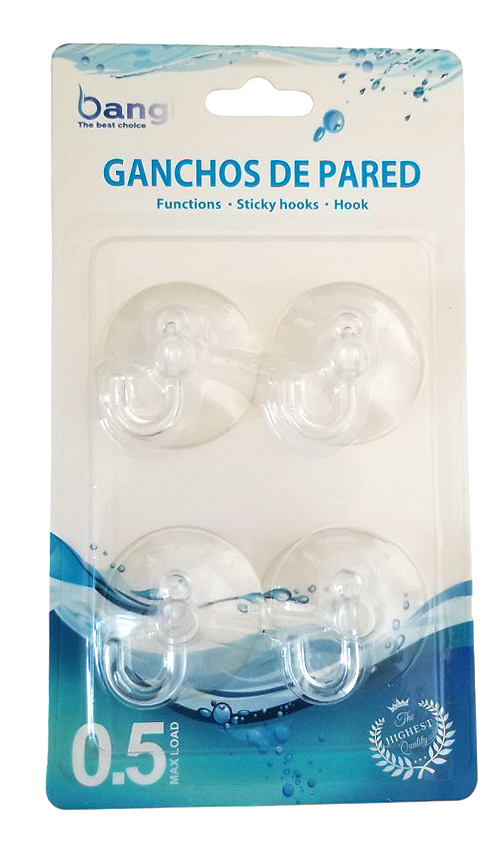 Bộ móc dán tường 4ks