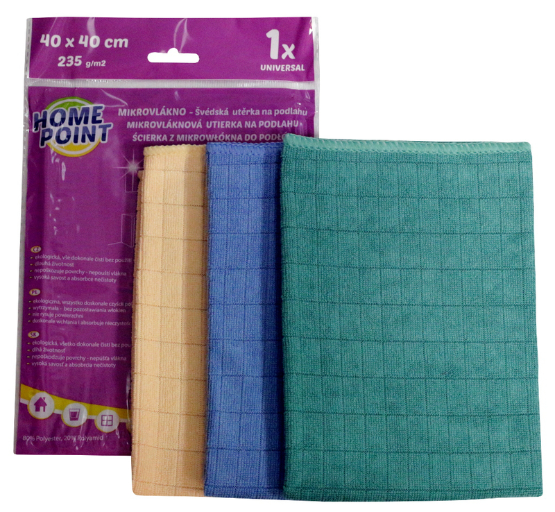 Mikrovlákno 40x40 235g [20ks/b] (100ks/krt)