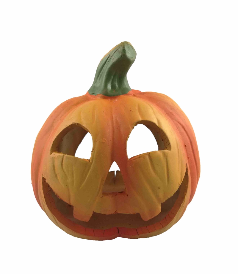 Dýně keramická 15 cm na čaj.svíčku (2ks/bal)