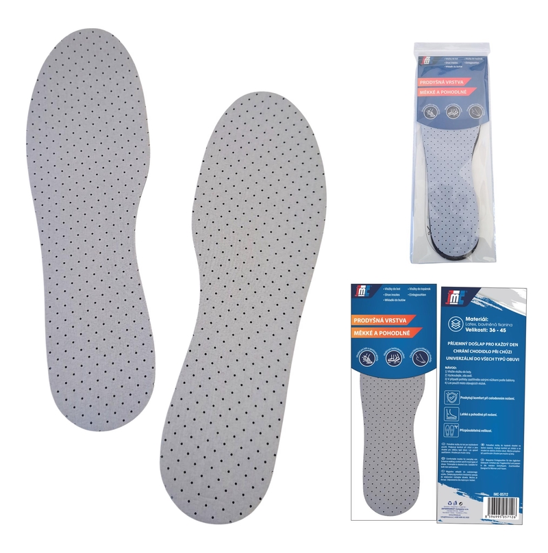 Vložky do bot - latexové Ultralight
(12/bal,240/krt)