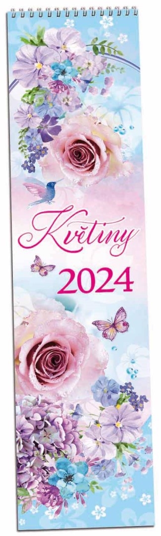 Nástěnný kalendář 2023 Aria F - Květiny (30/bal)