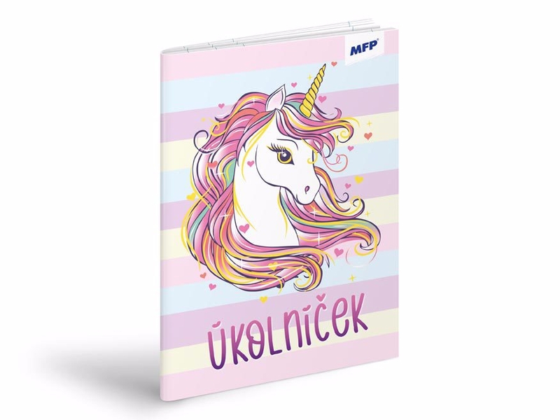 Úkolníček MFP A5 Unicorn (10ks/bal)