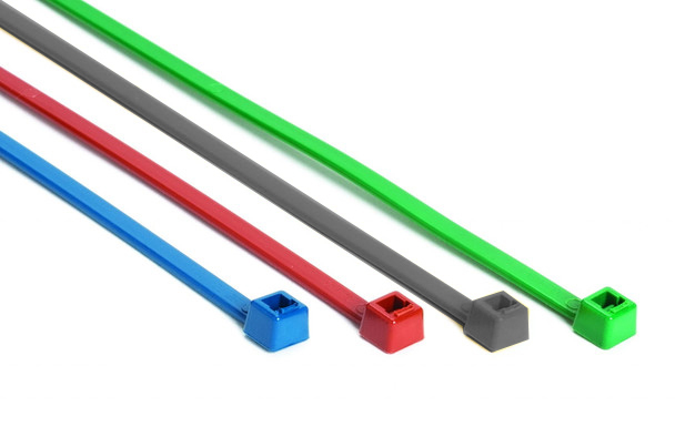 Sada stahovacích pásek 40ks, 25cm, 4 barvy (24sad/bal)