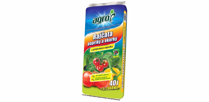 AGRO Sub. rajčata,papriky a okurky 40L + 5L