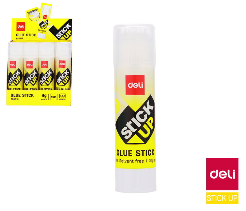 DELI Lepidlo STICK UP 8g tuhé gelové (12ks/bal)