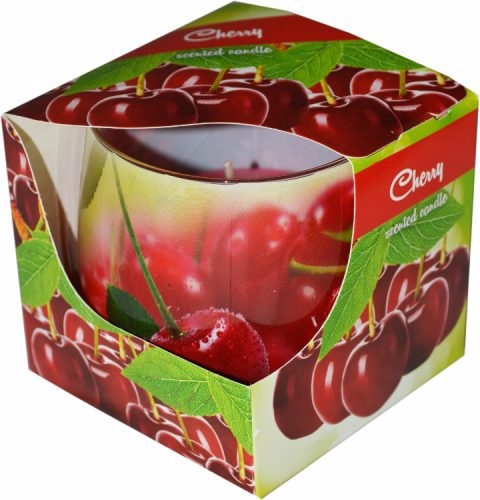 Admit Svíčka ve skle 100g Cherry (12ks/bal)