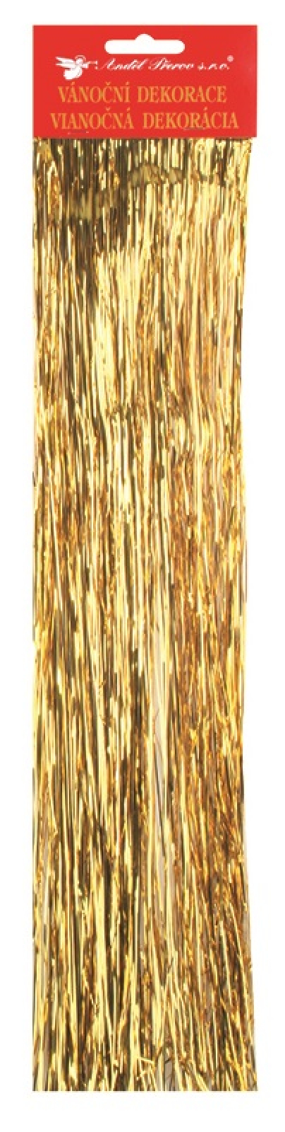 Lameta 45x30cm zlatá (12sad/bal)