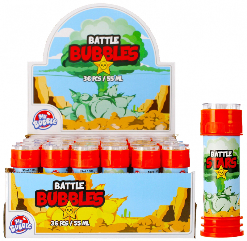 Bublifuk 55ml - Battle Stars (36ks/bal)