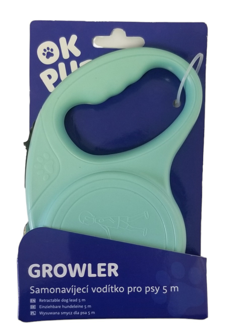 OKPup Vodítko pro psy 5m Growler (120ks/krt)