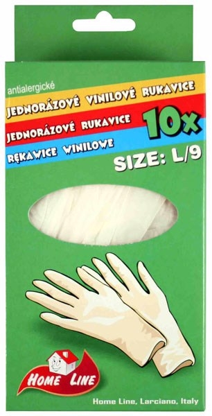 Jednorázové rukavice 10ks L [12/bal] (144/krt)