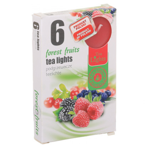 Admit Čajové svíčky 6ks Forest Fruit (15set/bal, 45set/krt)