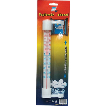 Teploměr okenní 21cm (120/krt)