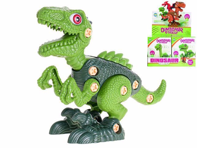 Dinosaurus šroubovací 17,5-21cm 6 druhů (12ks/bal)