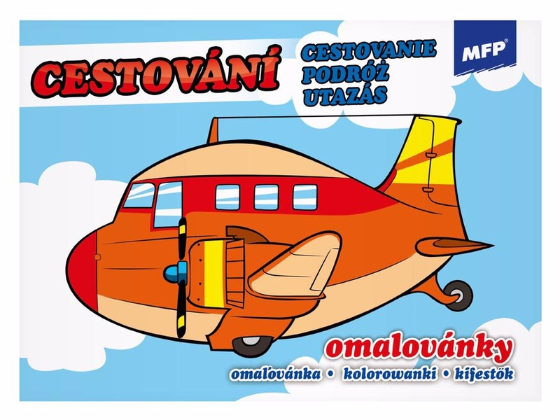 Omalovánky MFP Cestování A5 