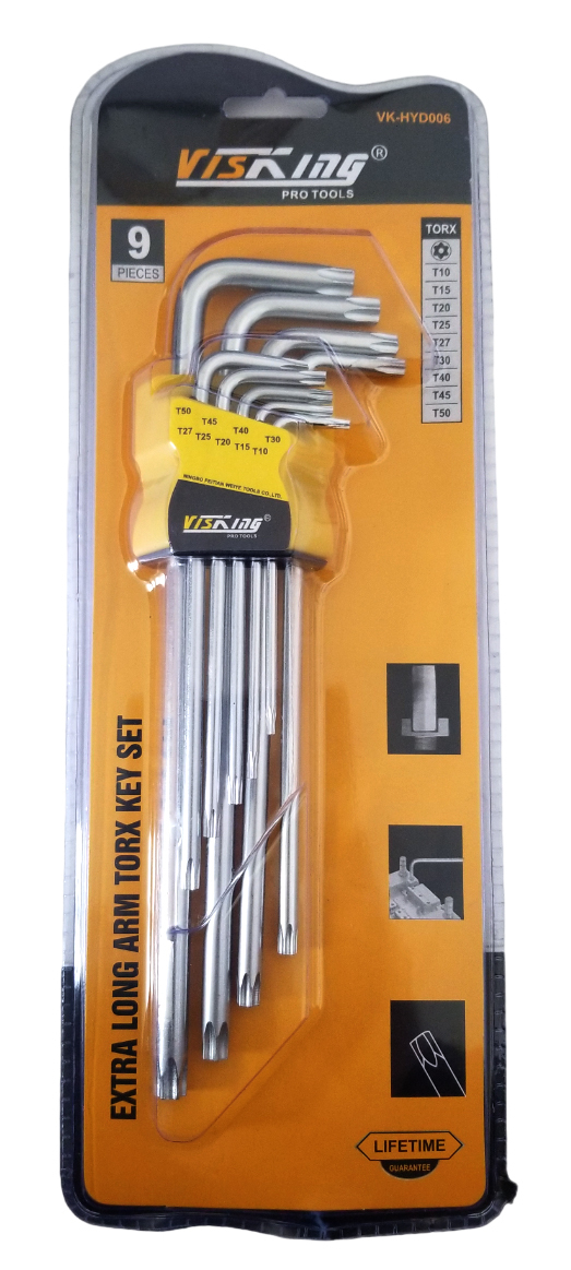 Sada TORX imbusů 9ks (60sad/krt)