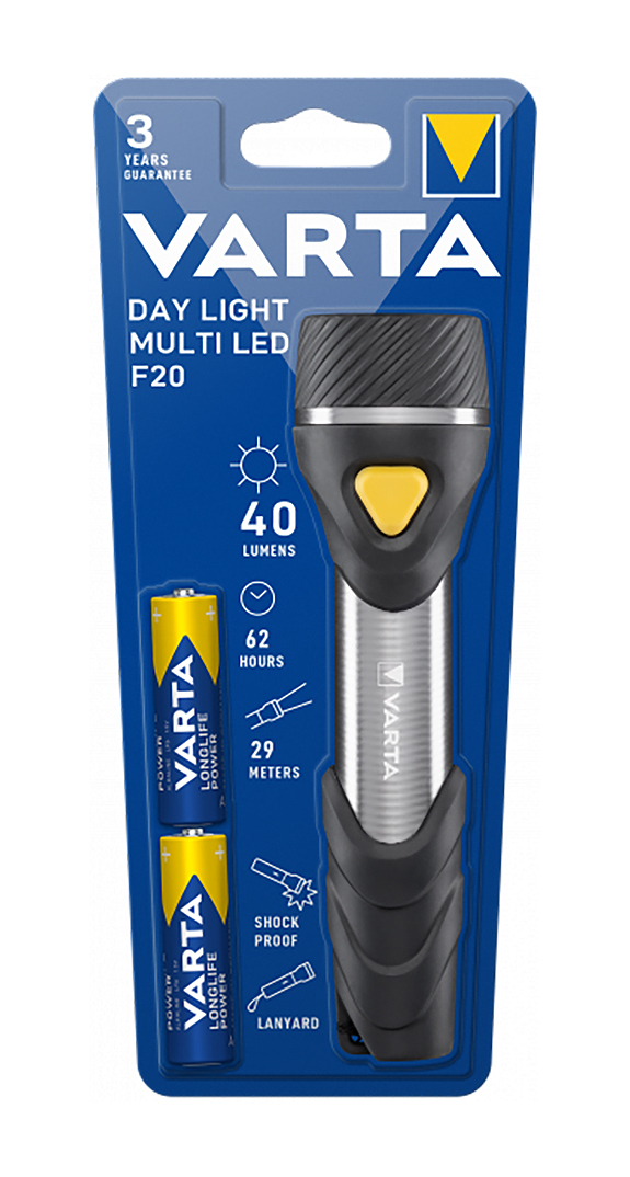 VARTA LED Svítilna daylight F20 (6ks/bal)