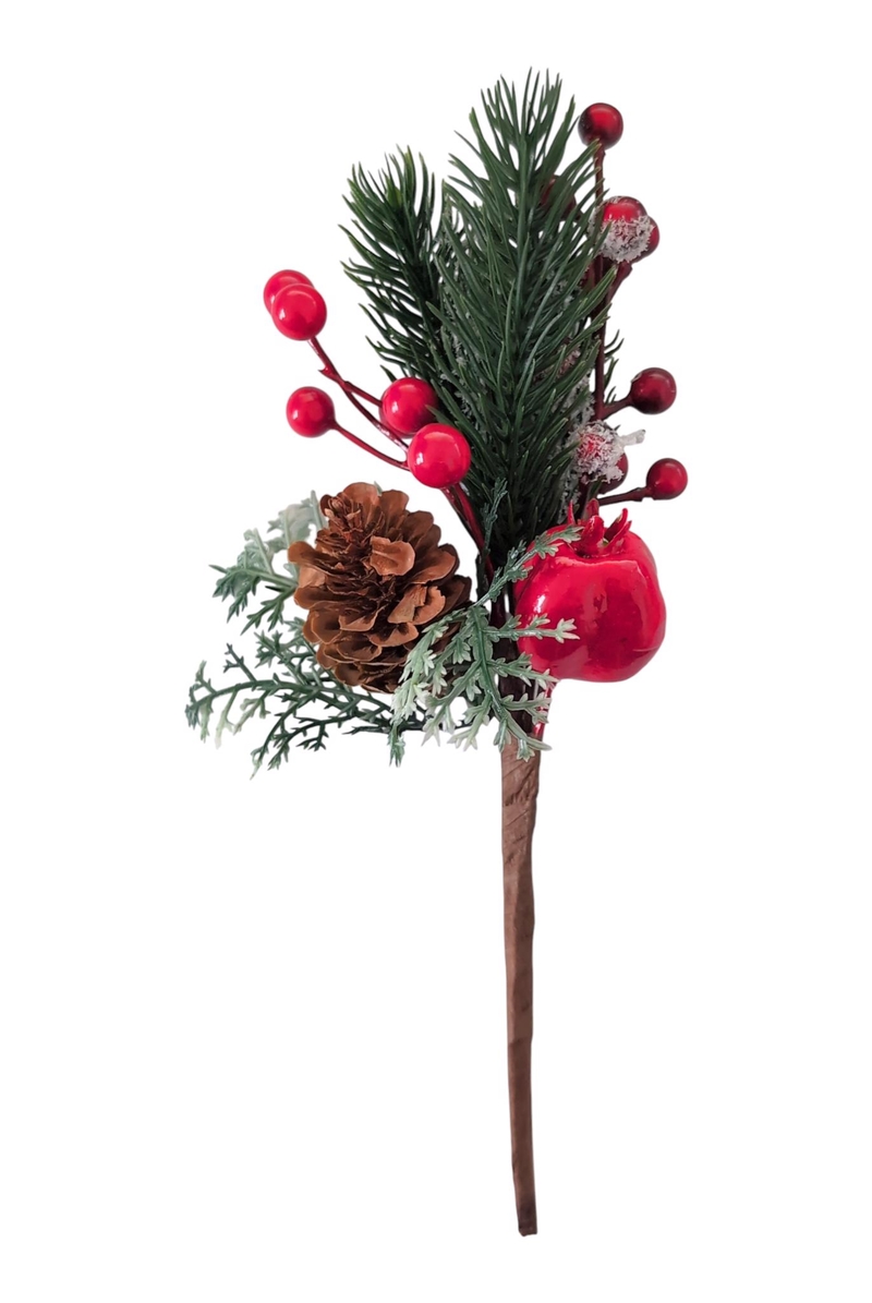 Cành quả thông 25cm