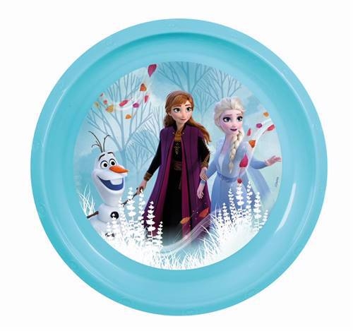 Talíř plastový mělký FROZEN 22cm