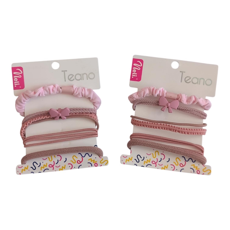 Neli Gumičky do vlasů Teano 6cm 5ks (12sad/bal,600/krt)