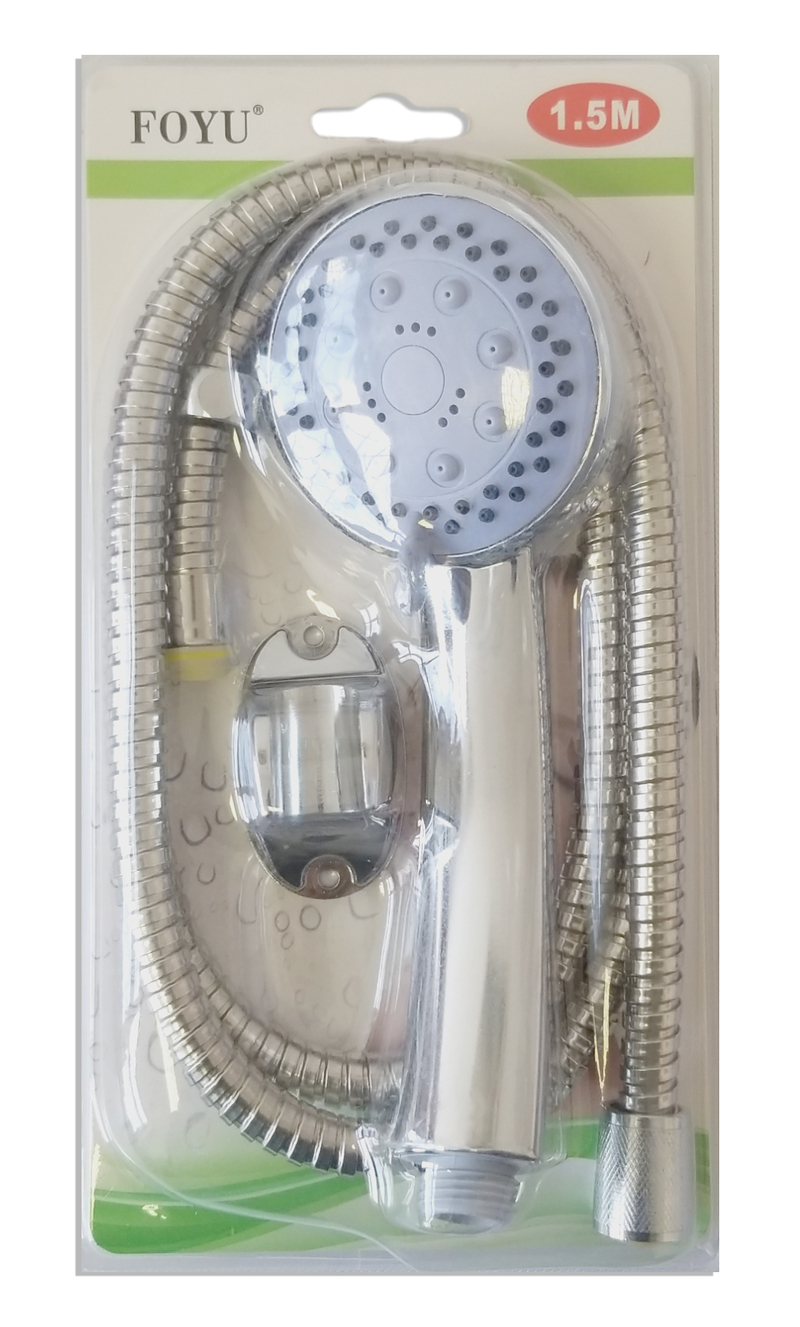 Sprchová růžice + hadice 1,5M (36set/krt)