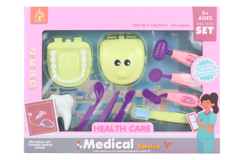 Velká zubařská sada pro děti s vybavením 