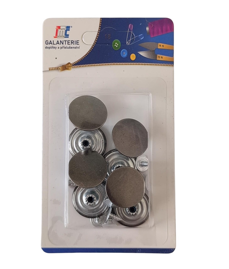 Knoflíky riflové 8ks  (24ks/bal,480/krt)