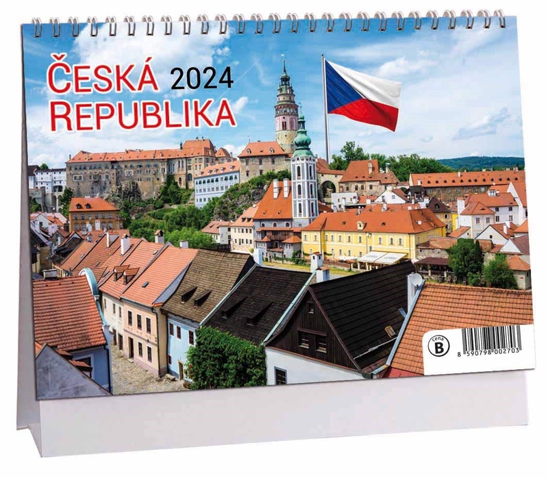 Stolní kalendář 2025 ARIA B 230×160mm - Česká republika