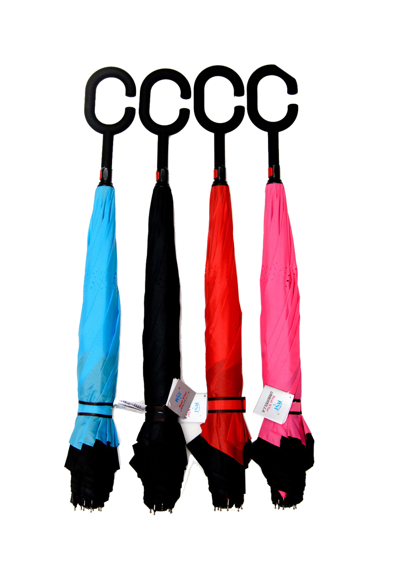 Deštník sklápěcí - barevný (36/krt)