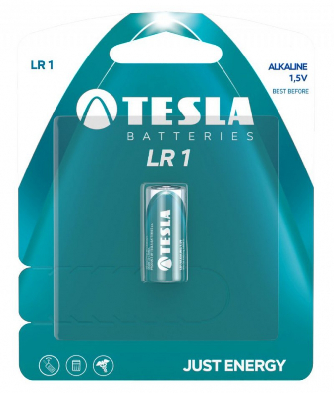 TESLA BATTERIES LR 1 ( LR1/ BLISTER FOIL 1 PC)