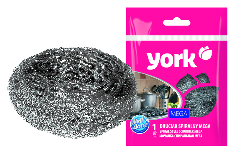 YORK Drátěnka nerez MEGA (80/krt)